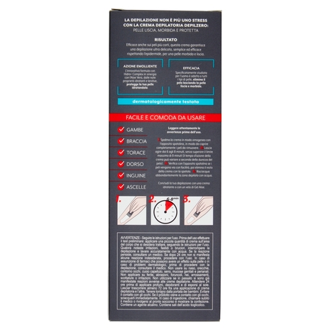 depilzero Uomo crema depilatoria Corpo 200 ml